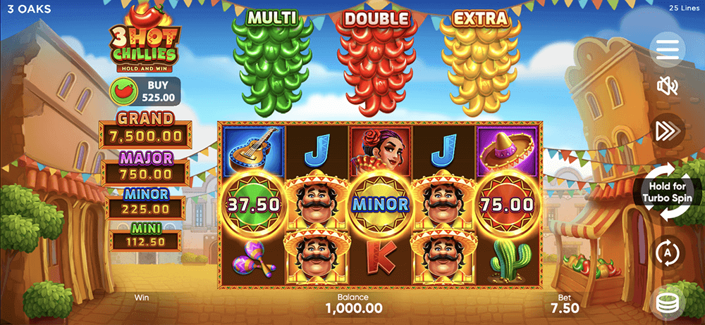 3 Hot Chillies Mobile Version