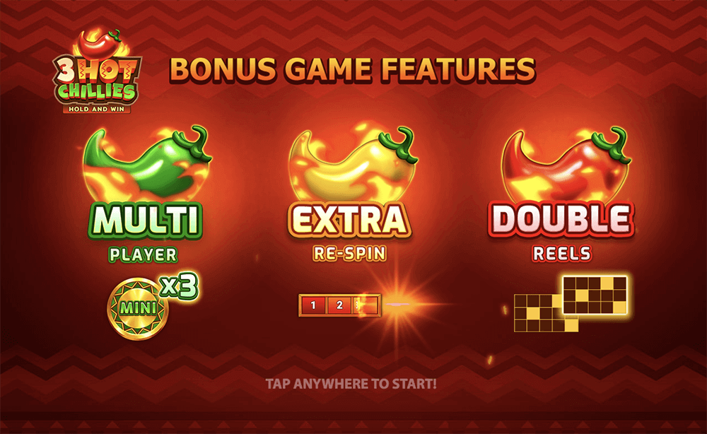 3 Hot Chillies Rules